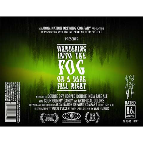 Abomination Wandering Into the Fog On A Dark Fall Night DDH