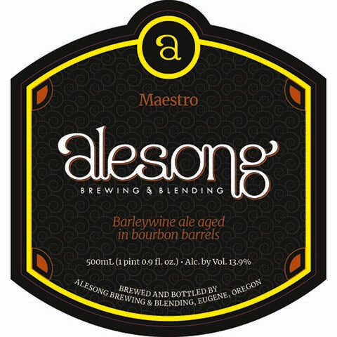 Alesong Maestro Barleywine Ale