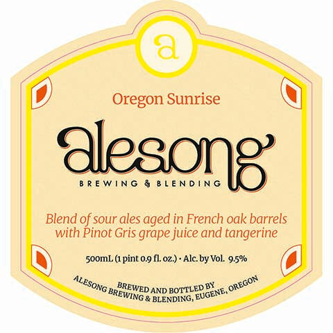 Alesong Oregon Sunrise