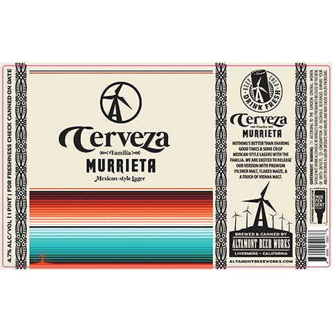 Altamont Cerveza Murrieta