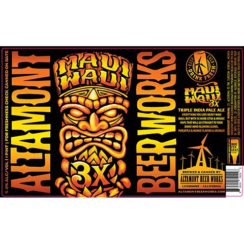 Altamont Maui Waui 3x