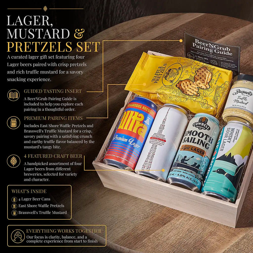 Mustard & Pretzels Set