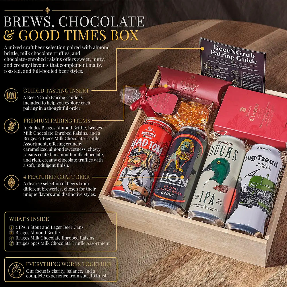 Brews, Chocolate & Good Times Box