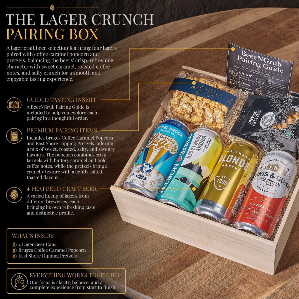 The Lager Crunch Pairing Box