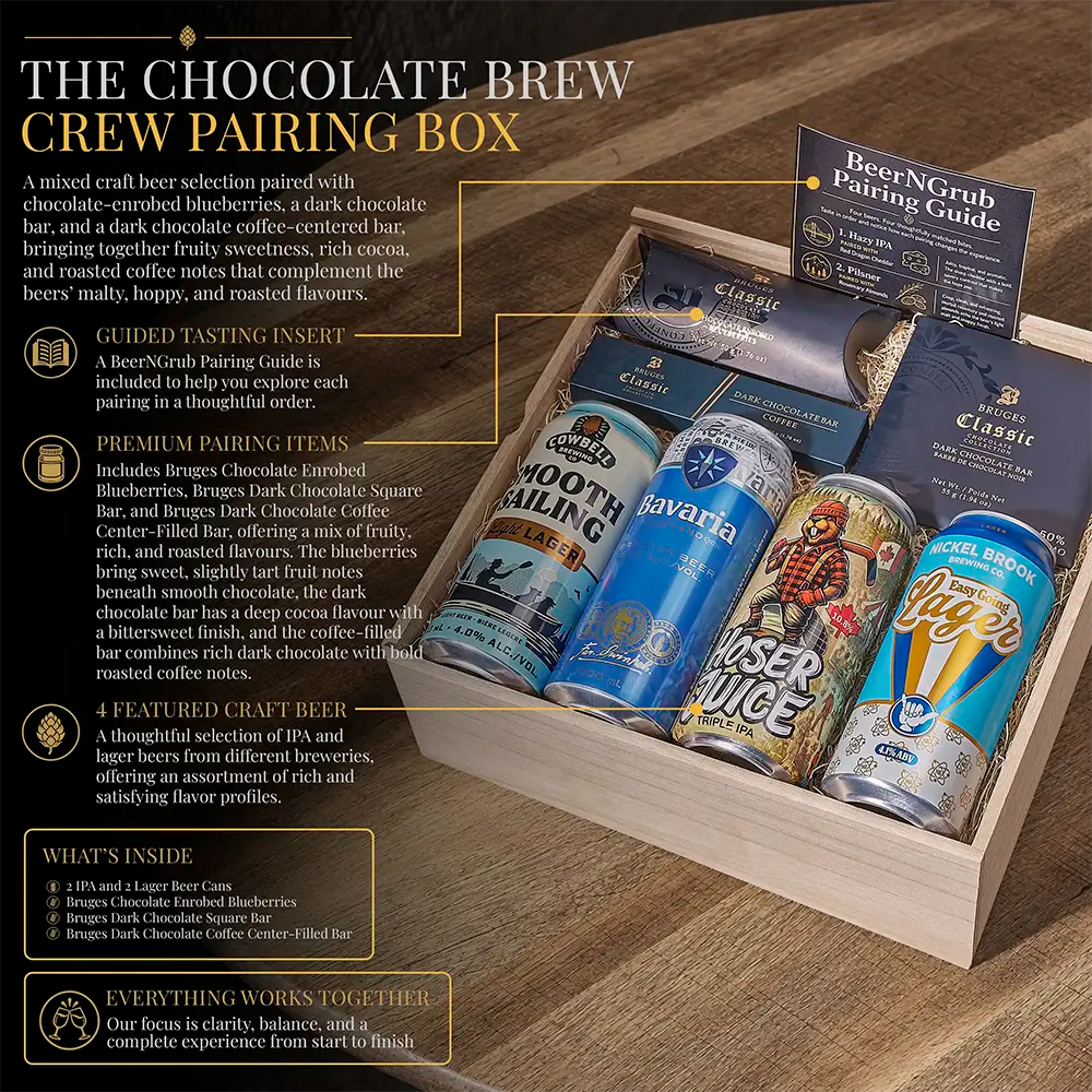 The Chocolate Brew Crew Pairing Box
