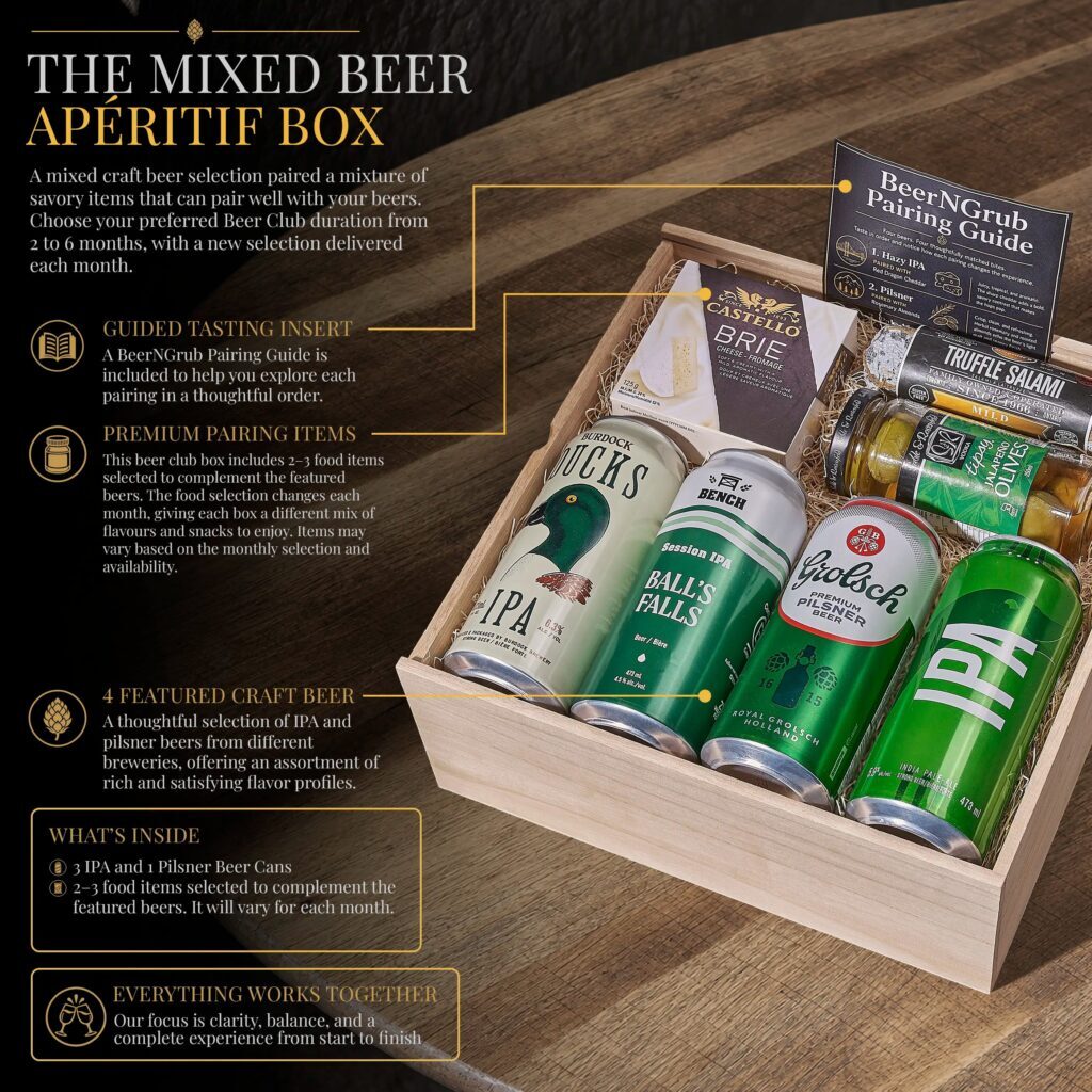 The Mixed Beer Apéritif Box