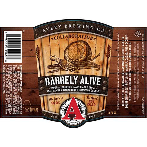 Avery Barrely Alive