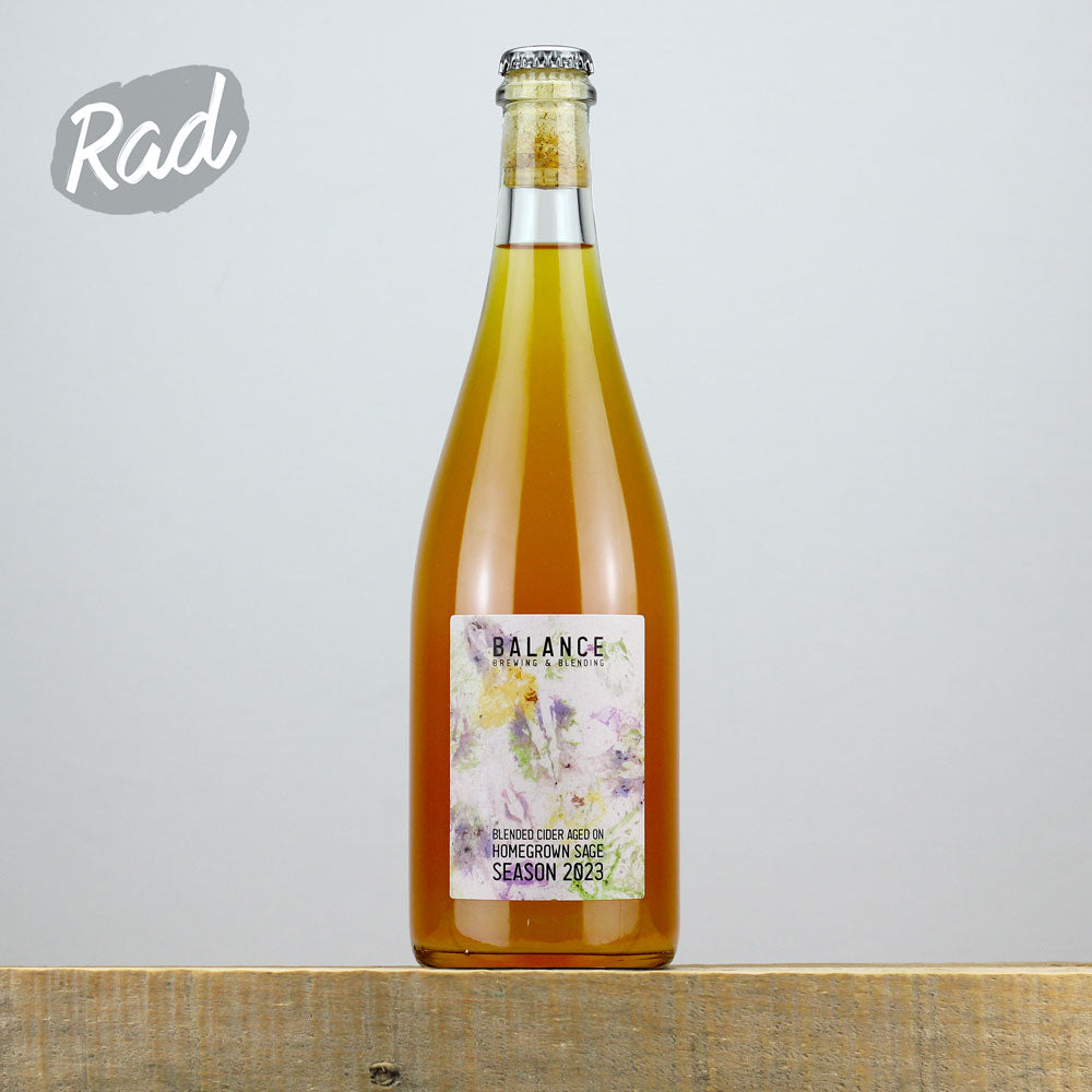Blended Cider Aged On Homegrown Sage