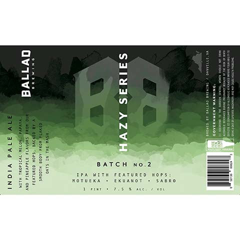 Ballad Hazy Series Batch No. 2