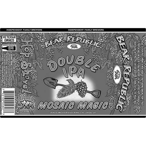 Bear Republic Hop Shovel Mosaic Magic