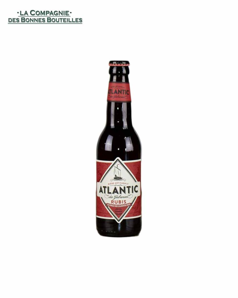 Bière Atlantic des Gabariers Rubis au Pineau Rosé 6°