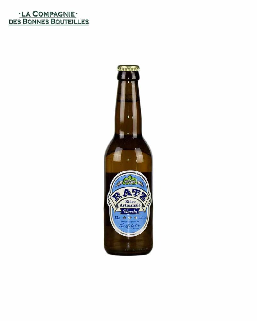 Bière Brasserie Ratz blanche VP