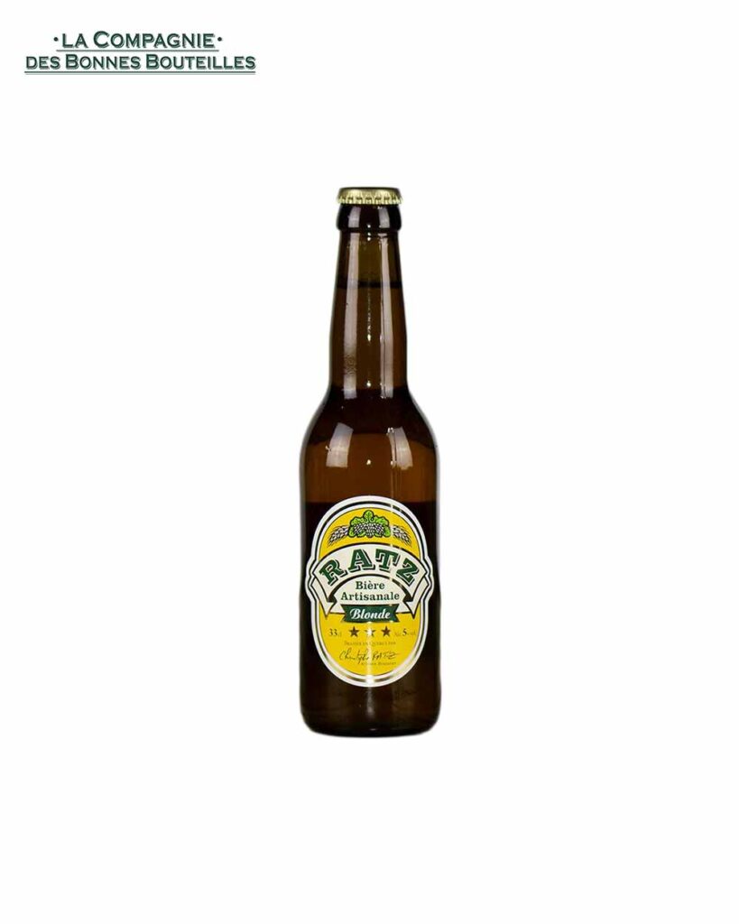 Bière Brasserie Ratz blonde VP