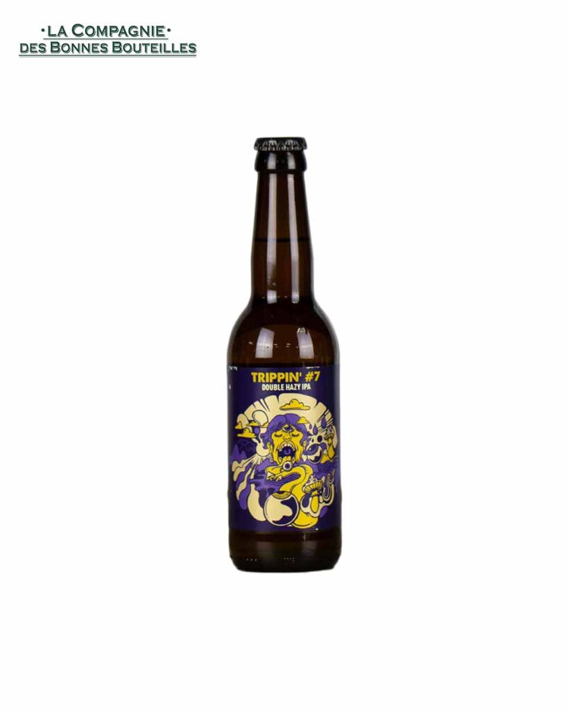 Bière Hoppy Road - trippin 7 double hazy IPA - VP
