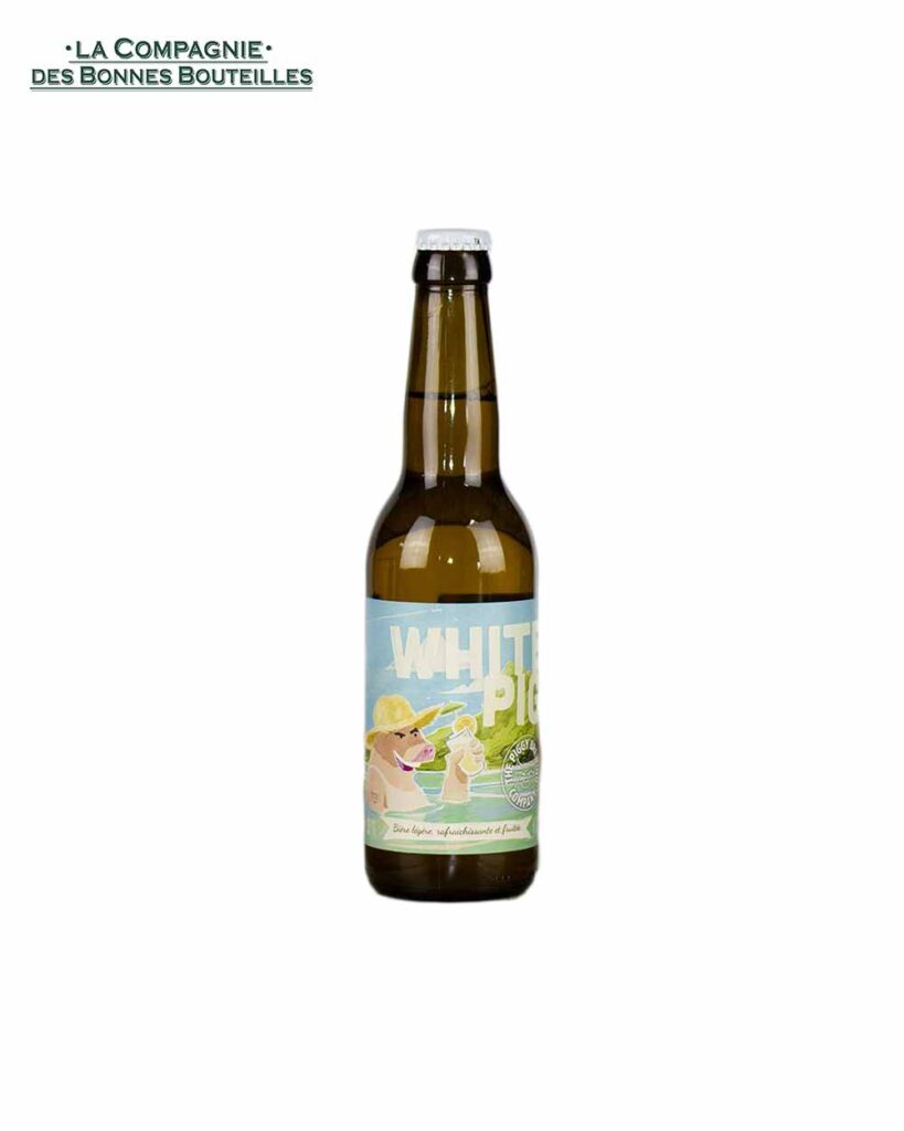 Bière Piggy brewing - white pig VP