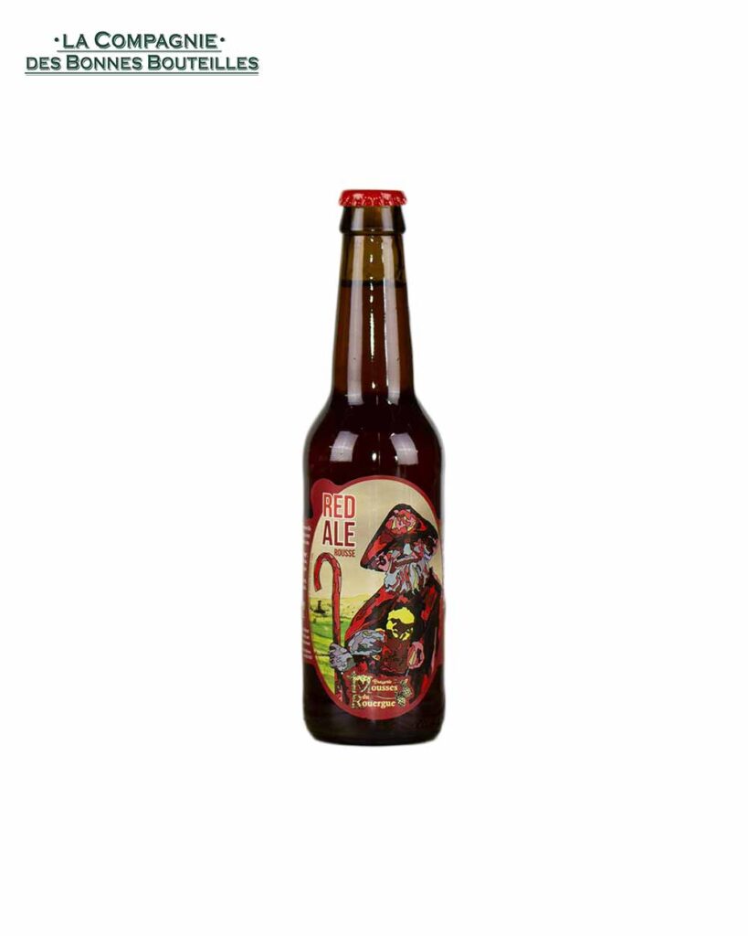 Bière mousses du rouergue Bulle de feu rousse VP