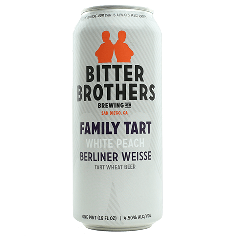 Bitter Brothers Family Tart with White Peach