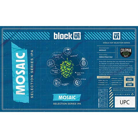 Block 15 Mosaic Selection Series
