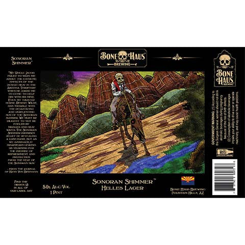 Bone Haus Sonoran Shimmer Helles