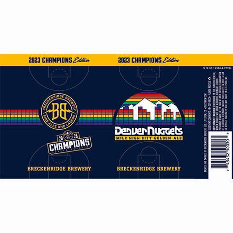 Breckenridge Mile High City Golden Ale 2023