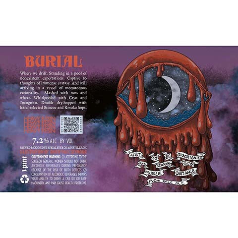 Burial Just To Be Disoriented and Staring Into Middle Distance