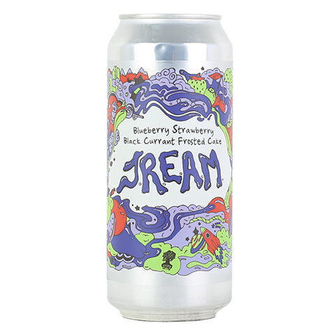 Burley Oak Blueberry Strawberry Black Currant Frosted Cake J.R.E.A.M. Sour Ale