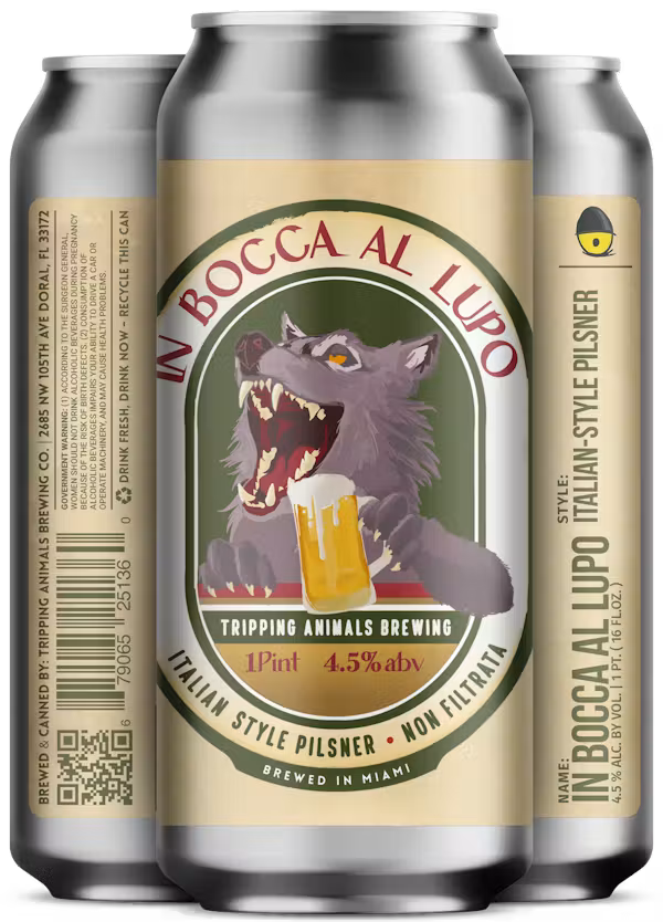 Tripping Animals Brewing In Boca Al Lupo