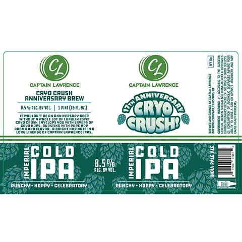 Captain Lawrence Cryo Crush 17th Anniversary