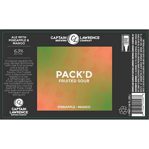 Captain Lawrence Pack'd