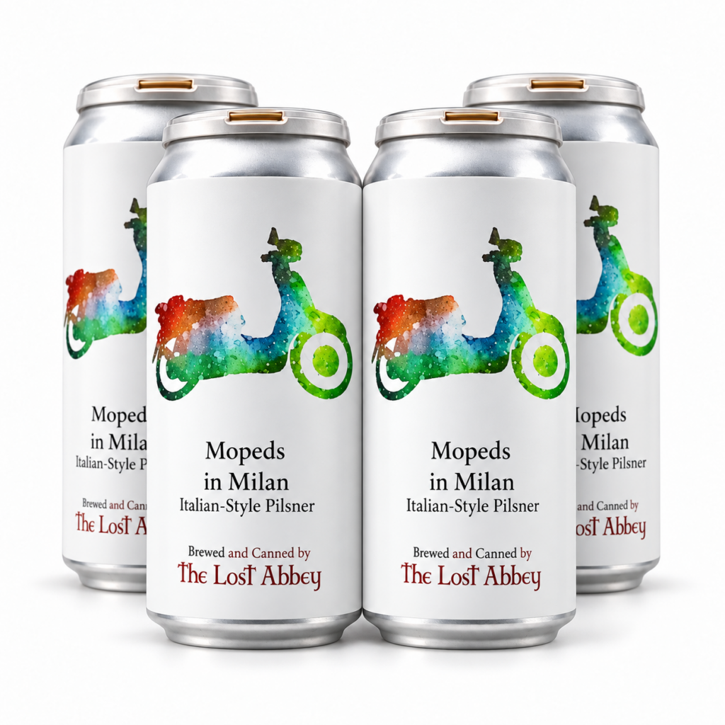 Mopeds in Milan Italian-Style Pilsner 4PK 16oz