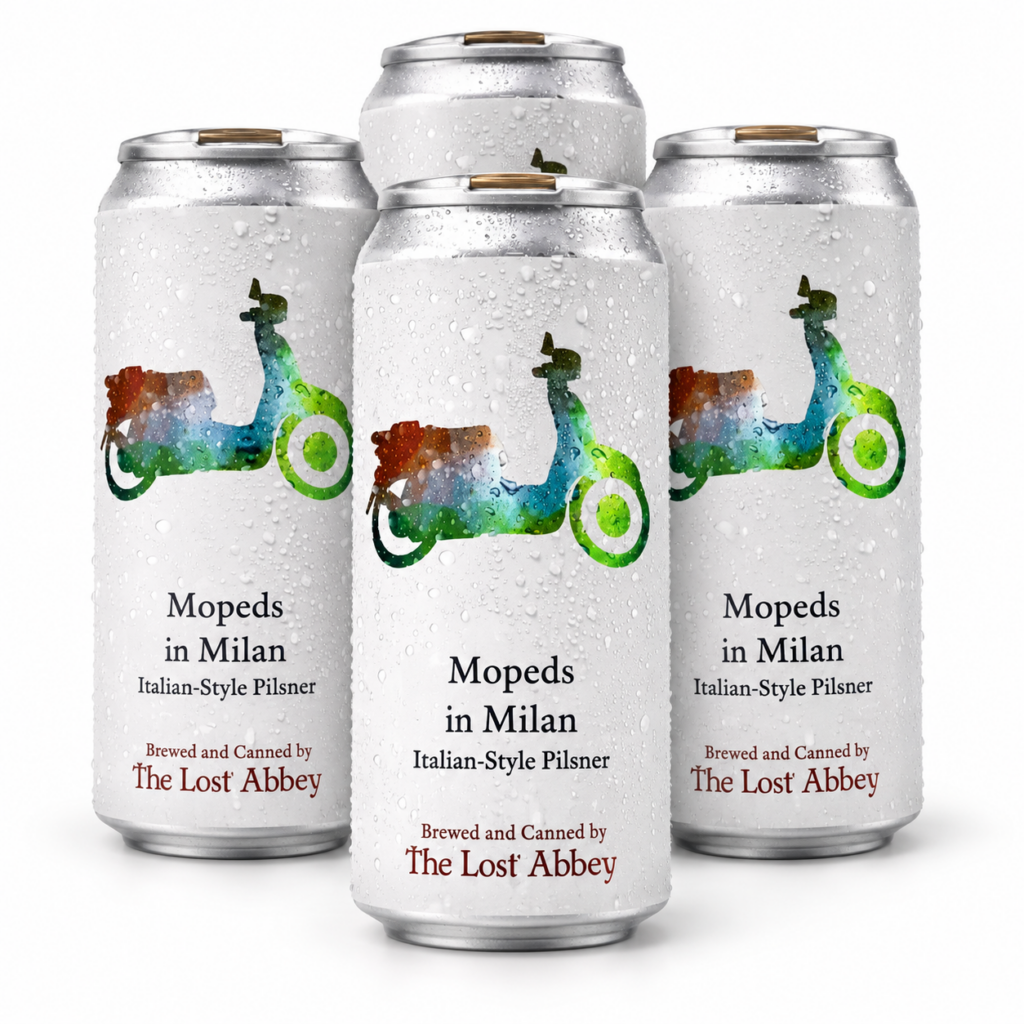 Lost Abbey Mopeds in Milan Italian-Style Pilsner 4PK 16oz