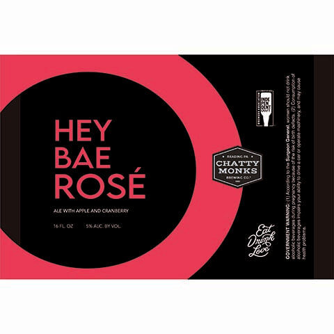 Chatty Monks Hey Bae Rose Ale