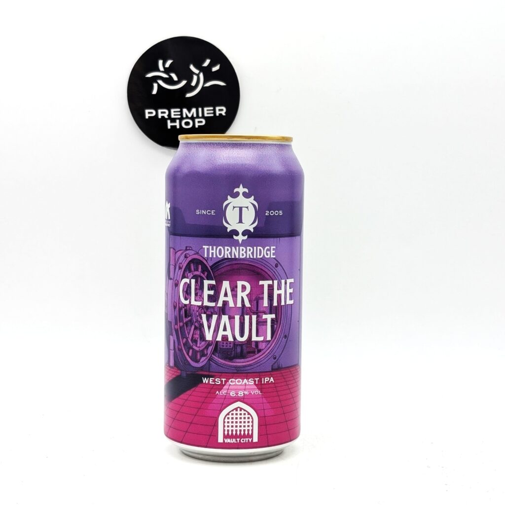 Clear the Vault / West Coast IPA / 6.8%