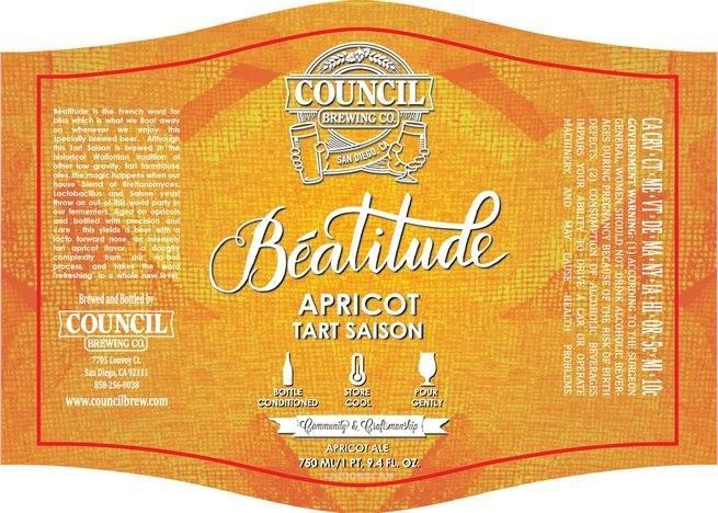 Council Beatitude Apricot Tart