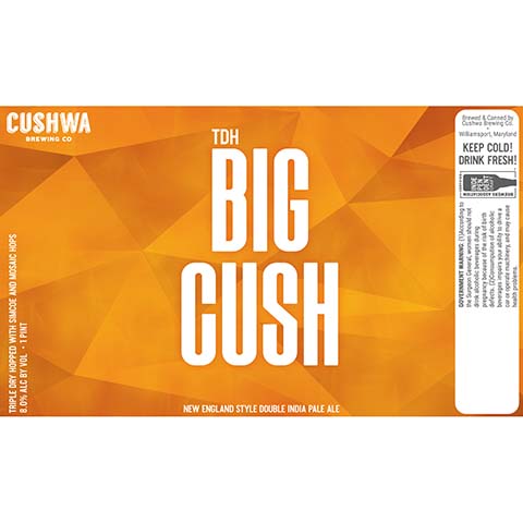 Cushwa Triple Dry Hopped Big Cush New England Style