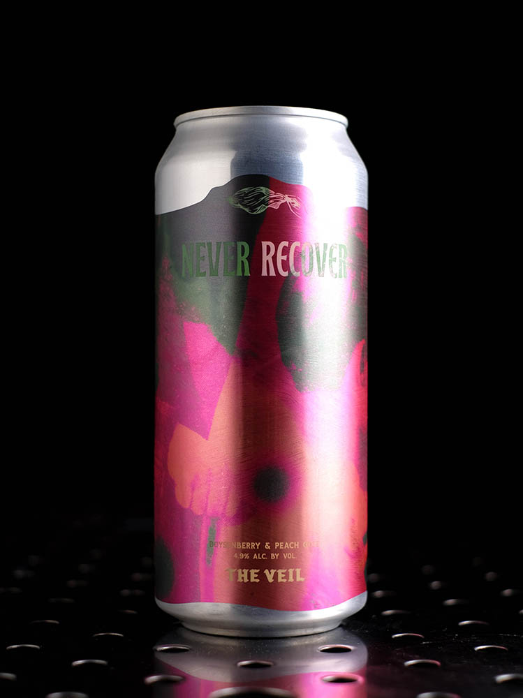 The Veil | Never Recover | Gose Pêche Boysenberry Sel rose | 4,9%