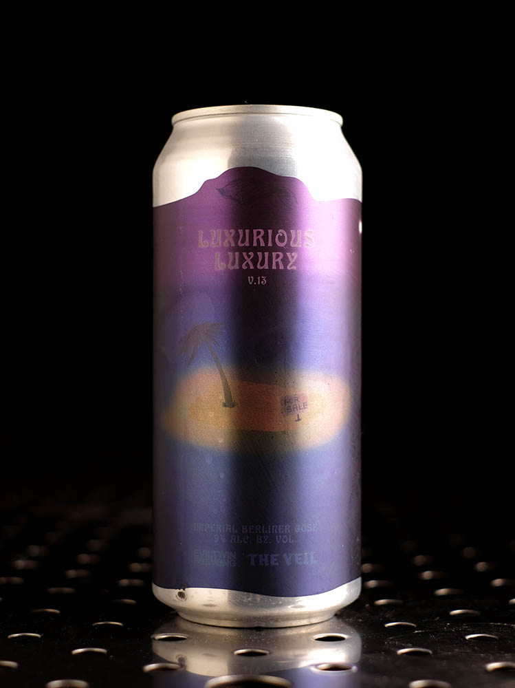 The Veil | Luxurious Luxury Vol. 13 | Berliner Gose Mûre Cassis Cerise Marshmallow Or 24K Sel de Truffe | 9%