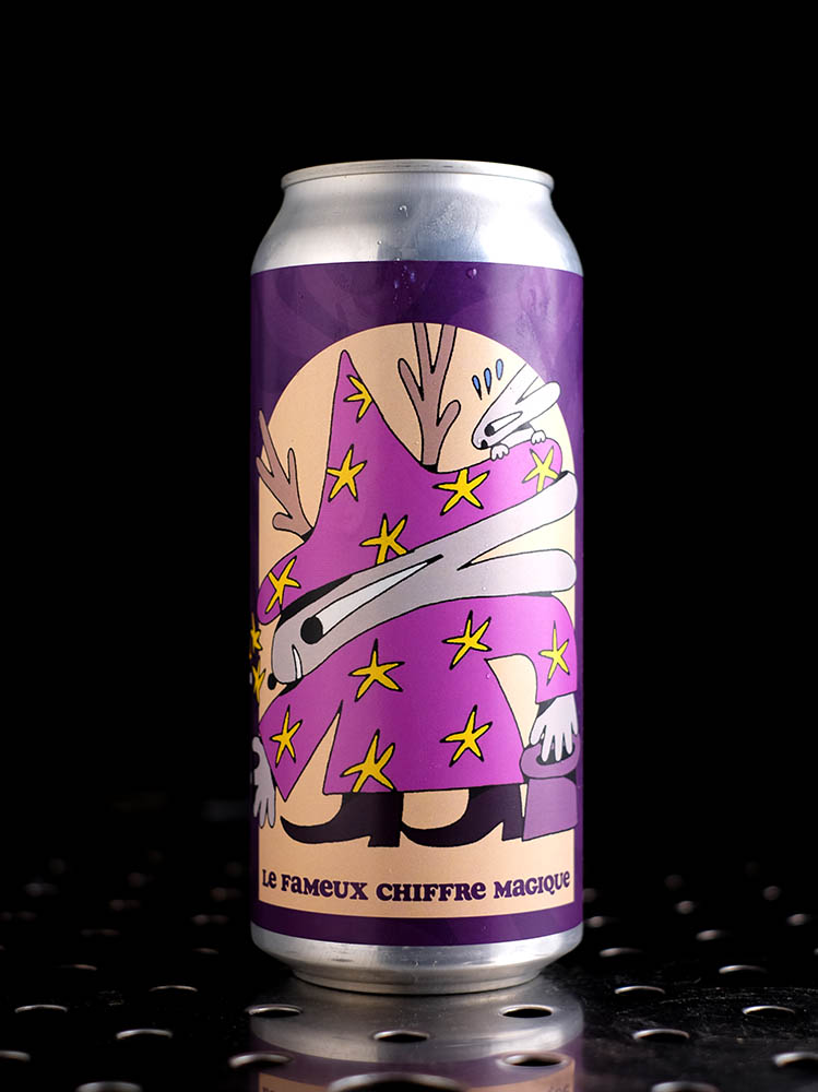 Jackalhop x Messorem x Bad Bones x Sir John | Le Fameux Chiffre Magique | Double NEIPA | 8,5%