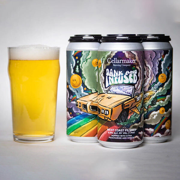 Cellarmaker Brewing Dank and Infused WC Pilsner / ダンク アンド インフューズド