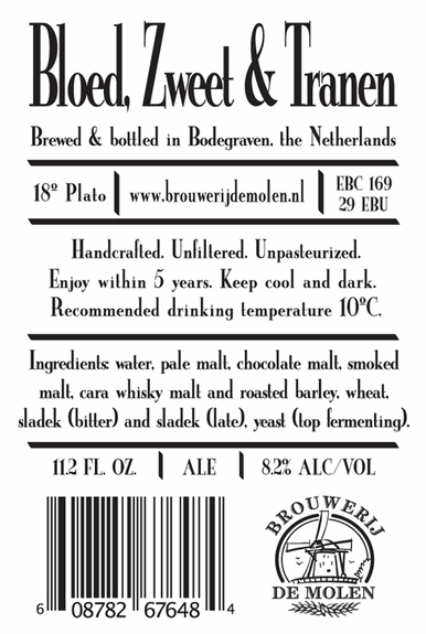 Bloed Zweet & Tranen Smoked