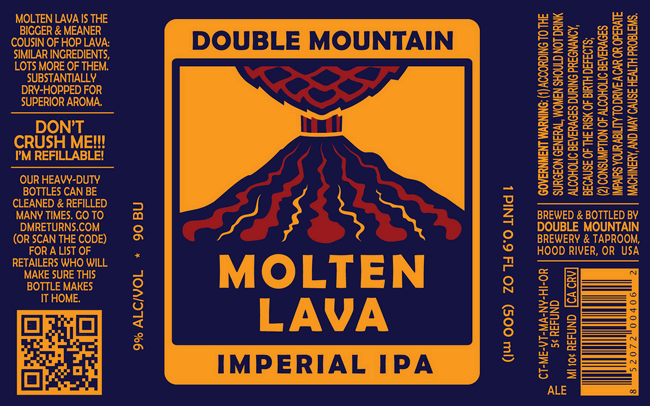 Double Mountain Molten Lava
