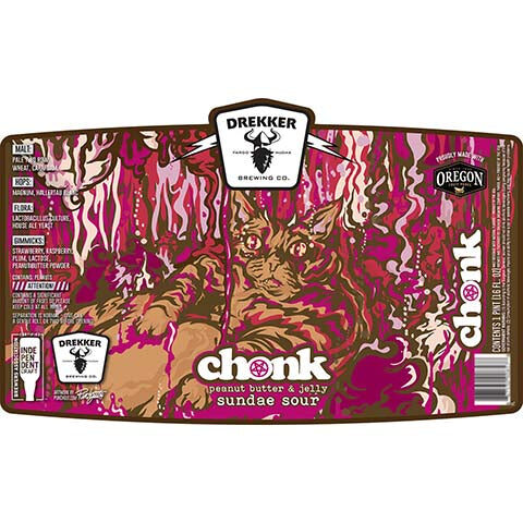 Drekker Chonk Peanut Butter & Jelly Sundae