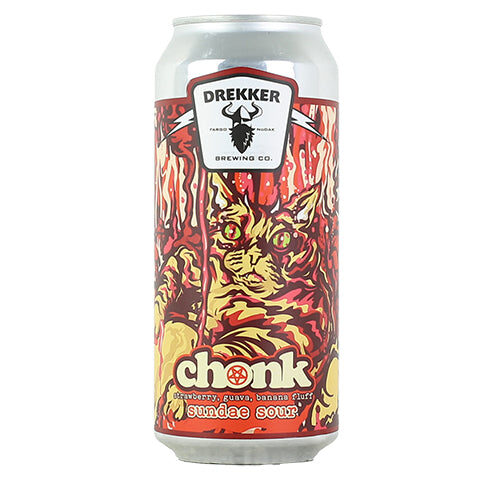 Drekker Chonk Strawberry, Guava, Banana Fluff Sundae