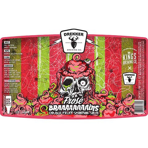 Drekker/Kings Frose Braaaaaaaains Double Fruit Smoothie