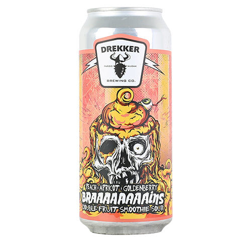 Drekker Peach Apricot Goldenberry Braaaaaaaaains Double Fruit Smoothie