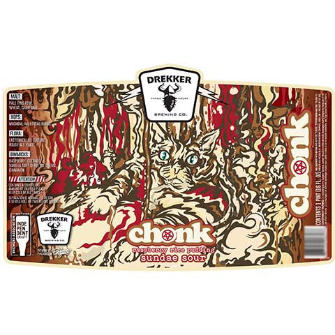 Drekker Chonk Raspberry Rice Pudding Sundae