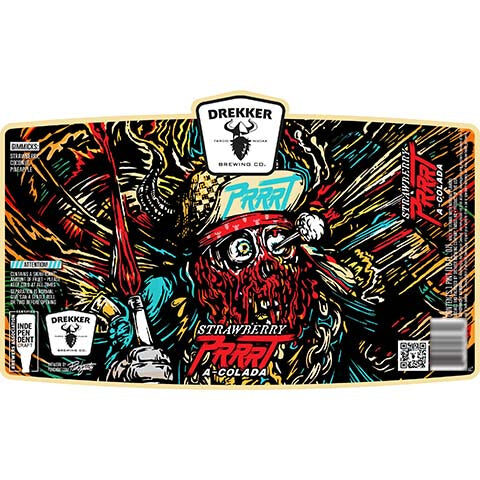 Drekker Strawberry Prrrt A-Colada