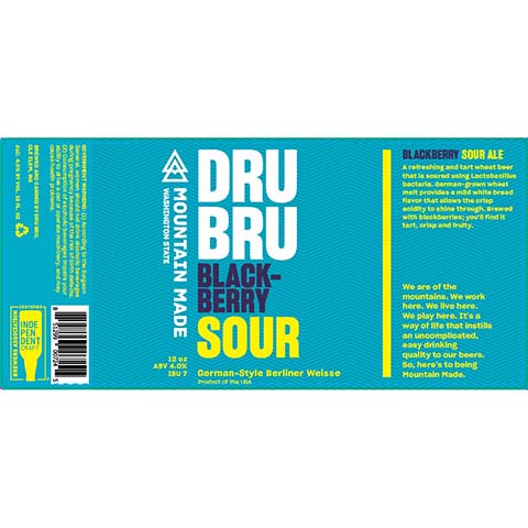 Blackberry Sour German Berliner Weisse Ale