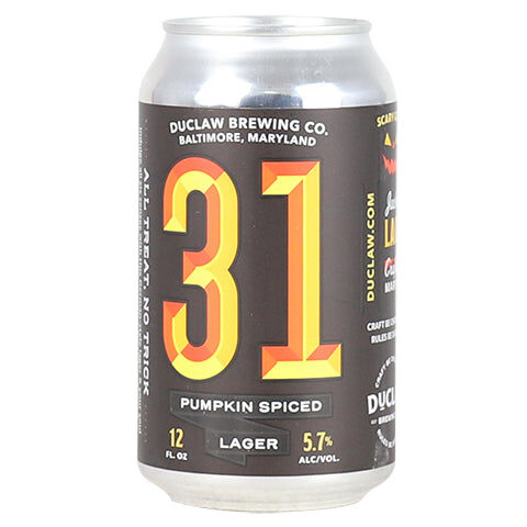 DuClaw 31 Pumpkin Spiced