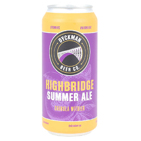 Dyckman Highbridge Summer Ale Chinola